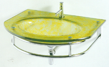 Lavabo alfa de baño de Inda Limone