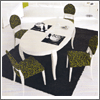 Tablas de cena, tablas de comedor