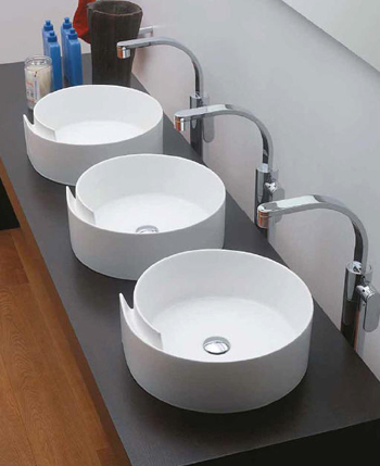 Flaminia Roll Bathroom Basins