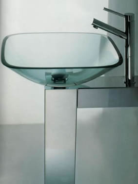 Lavabos Cristal, Baños, Duchas