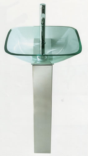 Lavabos Cristal, Baños, Duchas