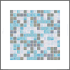 mosaico , azulejos de baño