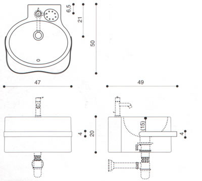 Lavabo Agape Charles