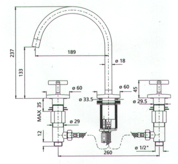Grifos Zucchetti Isyline