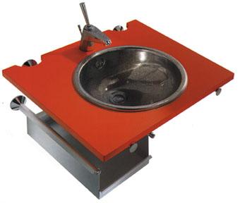 El acero inoxidable se hunde, Lavabos acero, Lavabos, Sanitarios, Inodoros,  Lavabos