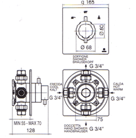 Grifos, Baños